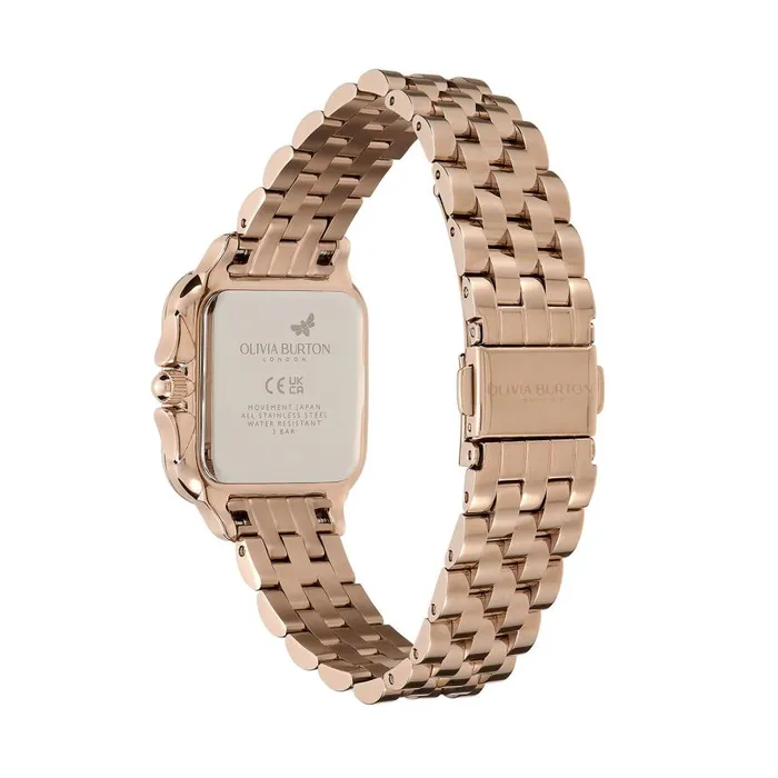Women Classic Watches Olivia Burton 28mm Grosvenor Blush and Carnation Gold Bracelet Watch Women Classic Watches Olivia Burton 28mm Grosvenor Blush and Carnation Gold Bracelet Watch