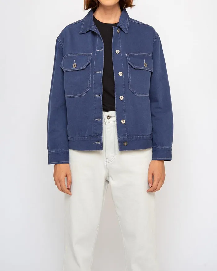 Women Coby Jacket 8211 Indigo Deus Ex Machina Jackets