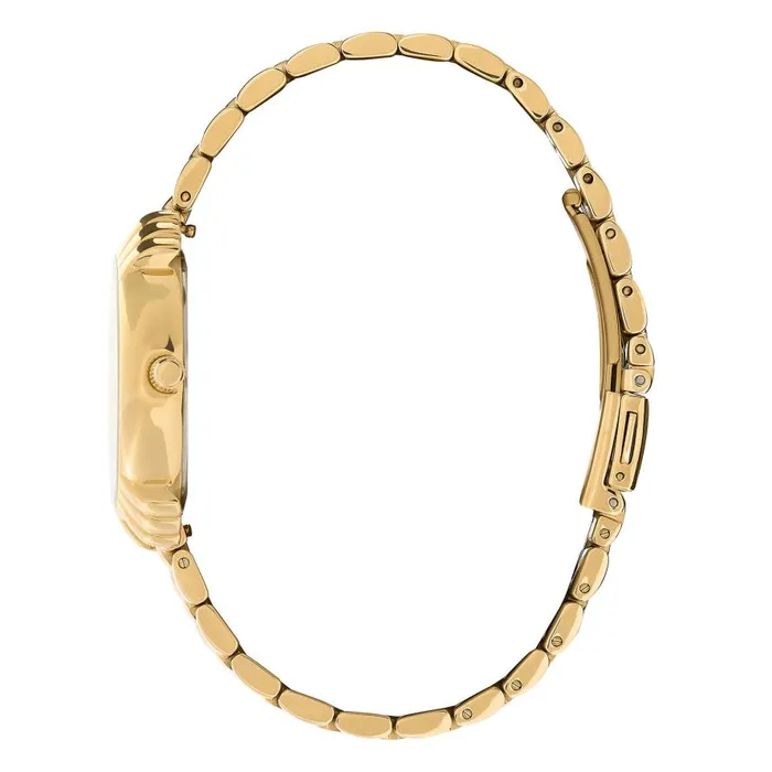 Women Color Dial Watches Olivia Burton 30mm Emerald and Gold Bracelet Watch
