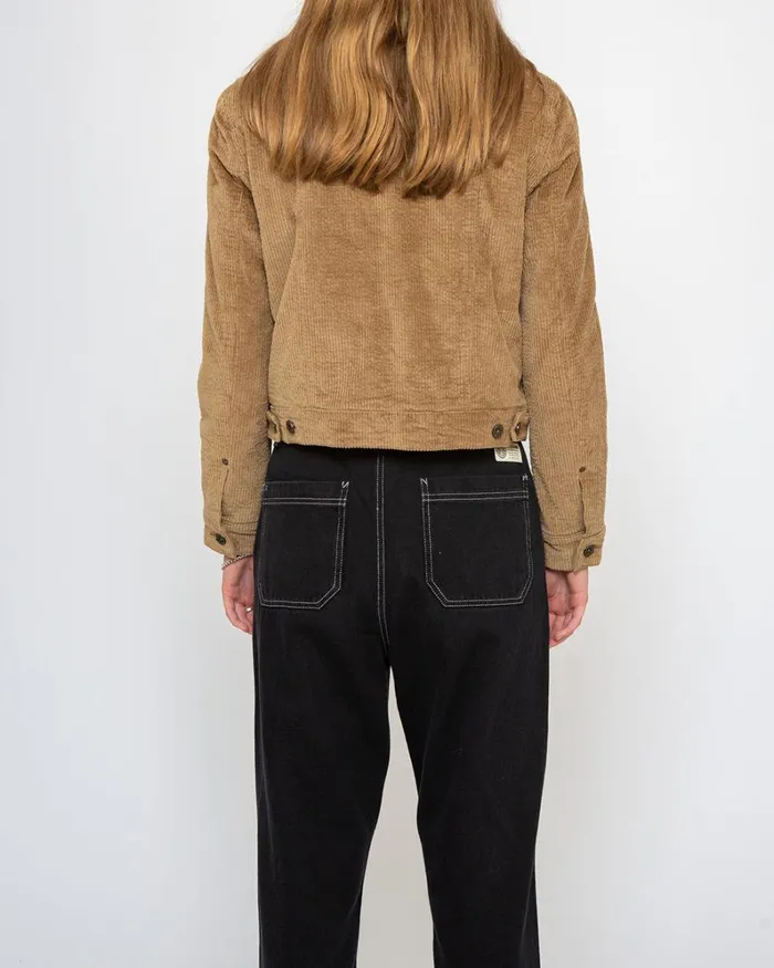 Women Cord Trucker 8211 Tobacco Deus Ex Machina Jackets Women Cord Trucker 8211 Tobacco Deus Ex Machina Jackets