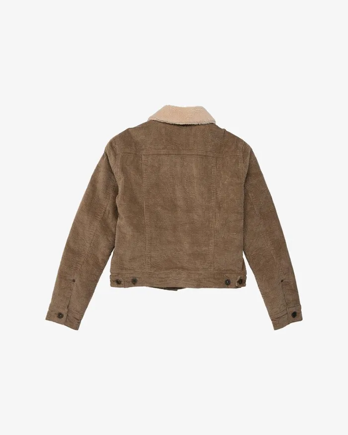 Women Cord Trucker 8211 Tobacco Deus Ex Machina Jackets Women Cord Trucker 8211 Tobacco Deus Ex Machina Jackets