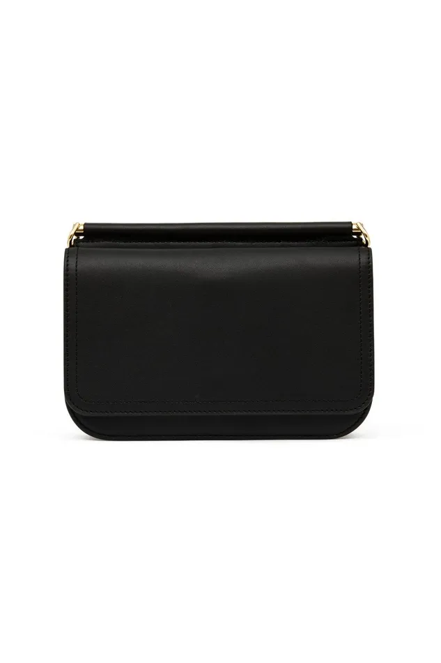 Women Cosmos Chain Crossbody Bag Black Aje Handbags and Wallets