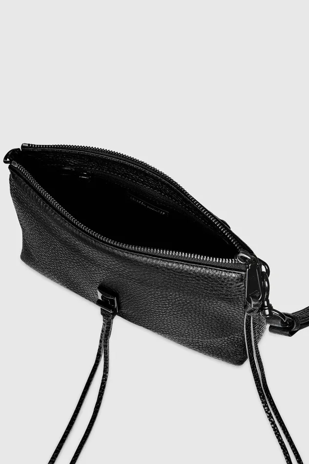 Women Crossbody Bags Rebecca Minkoff Darren Top Zip Crossbody Blackblack Shellac Women Crossbody Bags Rebecca Minkoff Darren Top Zip Crossbody Blackblack Shellac
