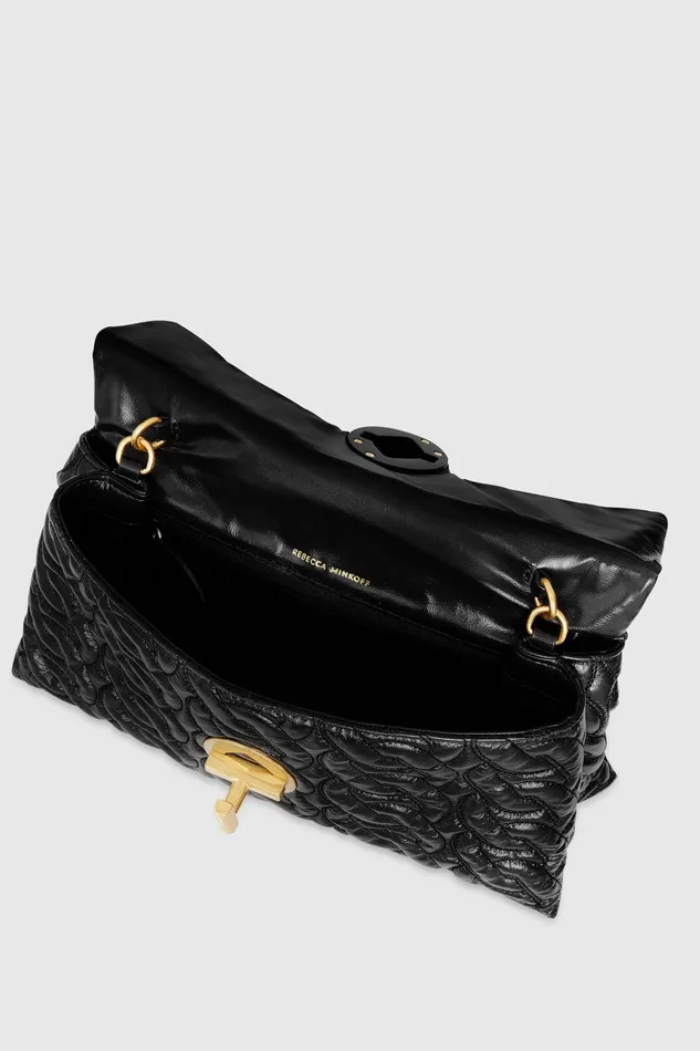 Women Crossbody Bags Rebecca Minkoff Double Gusset Crossbody With Chain Quilt Blackantique Brass Women Crossbody Bags Rebecca Minkoff Double Gusset Crossbody With Chain Quilt Blackantique Brass