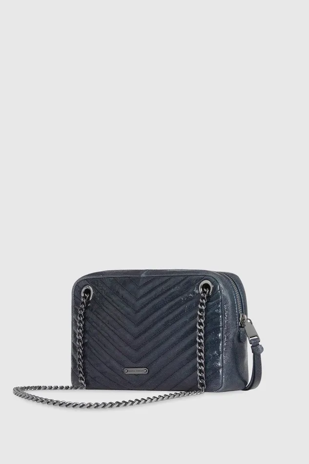 Women Crossbody Bags Rebecca Minkoff Edie Zip Shoulder Midnightgunmetal Women Crossbody Bags Rebecca Minkoff Edie Zip Shoulder Midnightgunmetal