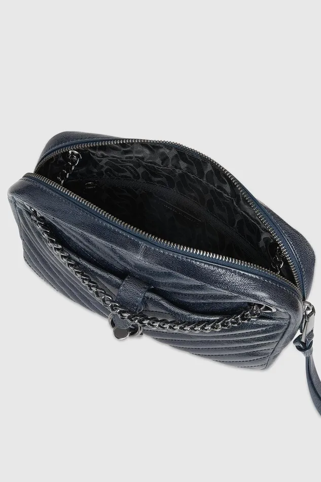 Women Crossbody Bags Rebecca Minkoff Edie Zip Shoulder Midnightgunmetal Women Crossbody Bags Rebecca Minkoff Edie Zip Shoulder Midnightgunmetal