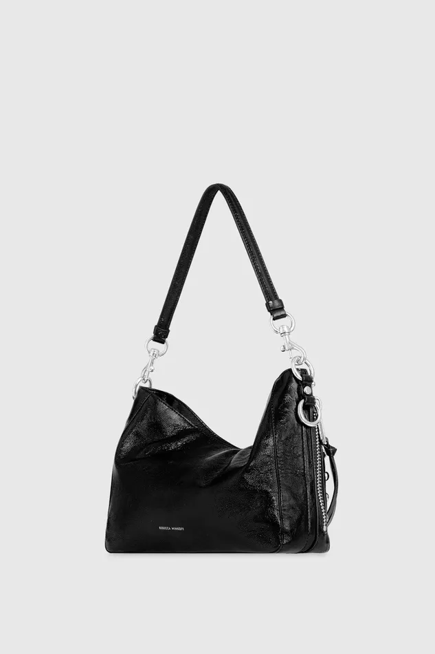 Women Crossbody Bags Rebecca Minkoff MAB Crossbody With Studs Blacksilver Women Crossbody Bags Rebecca Minkoff MAB Crossbody With Studs Blacksilver