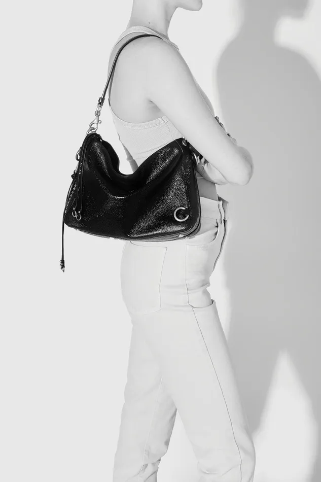 Women Crossbody Bags Rebecca Minkoff MAB Crossbody With Studs Blacksilver Women Crossbody Bags Rebecca Minkoff MAB Crossbody With Studs Blacksilver
