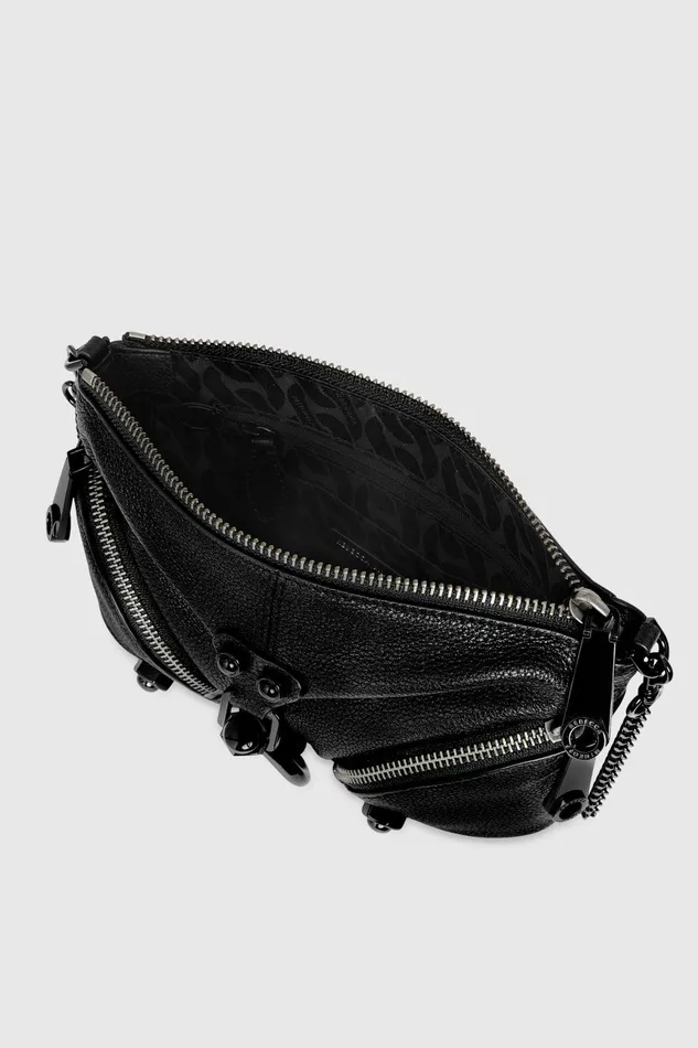 Women Crossbody Bags Rebecca Minkoff Mini Julian Crossbody Blackblack Shellac Women Crossbody Bags Rebecca Minkoff Mini Julian Crossbody Blackblack Shellac