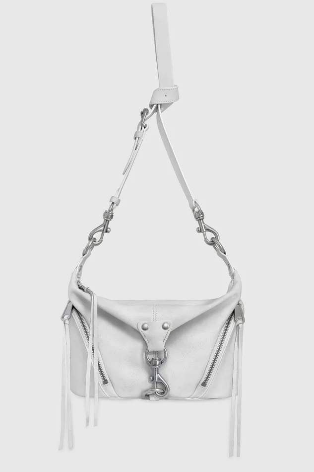 Women Crossbody Bags Rebecca Minkoff Small Julian Crossbody Whitegreyantique Silver Women Crossbody Bags Rebecca Minkoff Small Julian Crossbody Whitegreyantique Silver