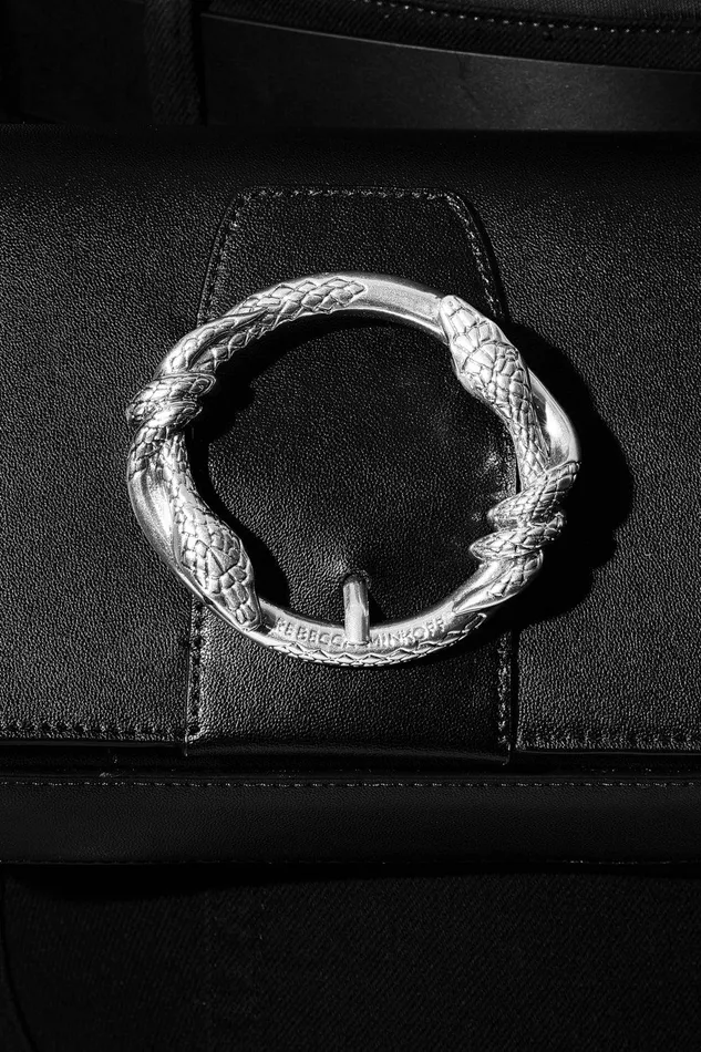 Women Crossbody Bags Rebecca Minkoff Snake Ring Crossbody Blackwhite Snake Women Crossbody Bags Rebecca Minkoff Snake Ring Crossbody Blackwhite Snake