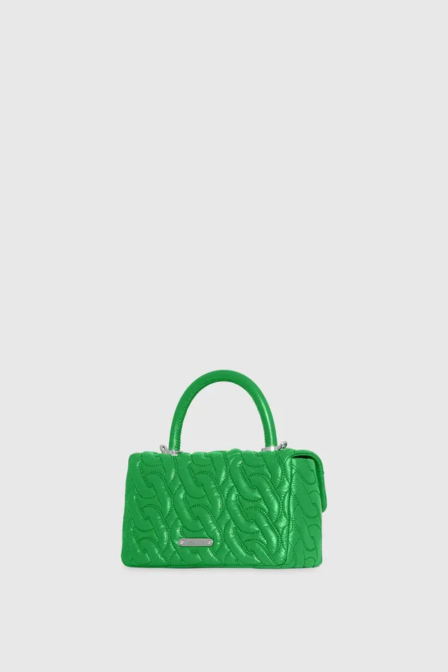 Women Crossbody Bags Rebecca Minkoff Top Handle Crossbody With Chain Quilt Acid Greensilver Women Crossbody Bags Rebecca Minkoff Top Handle Crossbody With Chain Quilt Acid Greensilver