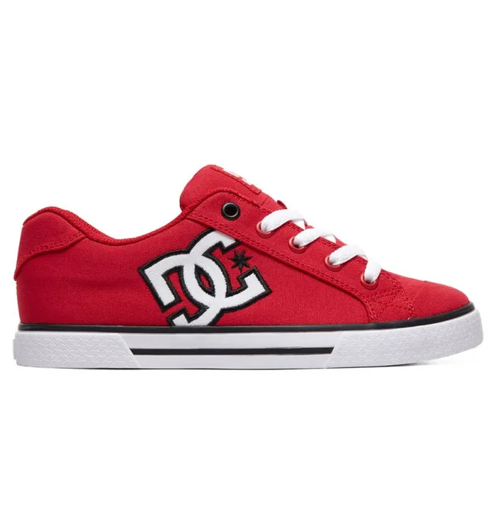 Women DC Shoes Sneakers Chelsea Canvas Shoes Blackwhiteblack