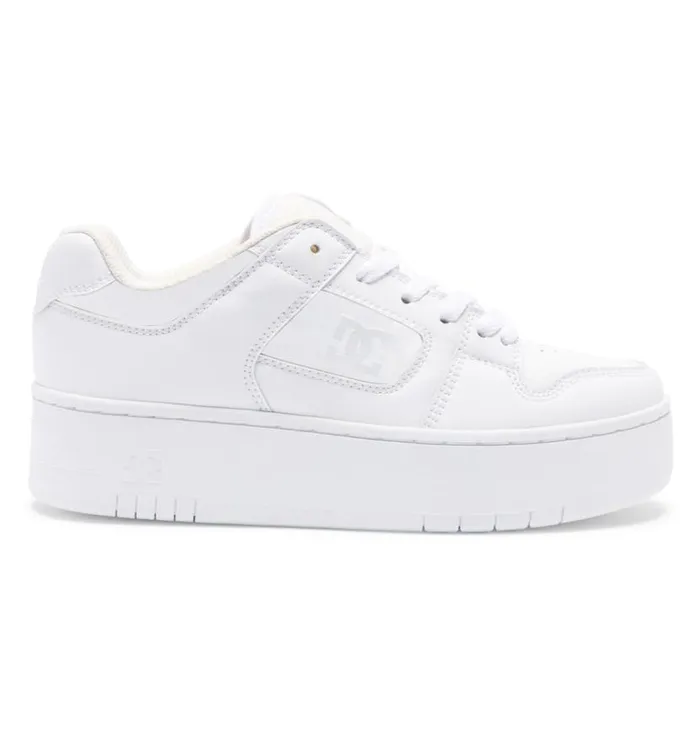 Women DC Shoes Sneakers Manteca 4 Platform Shoes Whitewhite