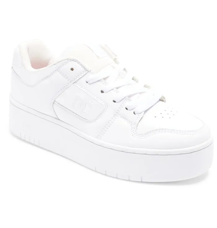 Women DC Shoes Sneakers Manteca 4 Platform Shoes Whitewhite