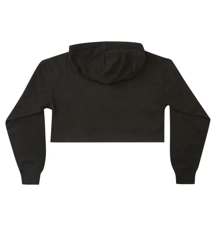 Women DC Shoes TShirts Hoodies and Jackets DC Cropped Hoodie 2 Black
