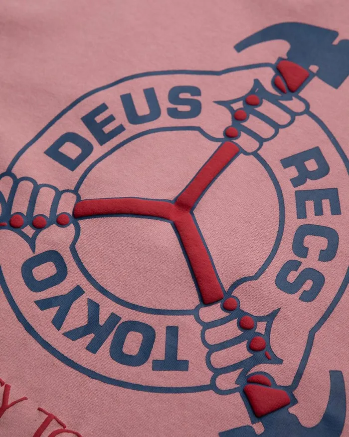 Women Divine Hammer DXW Tee 8211 Zephyr Pink Deus Ex Machina Tees