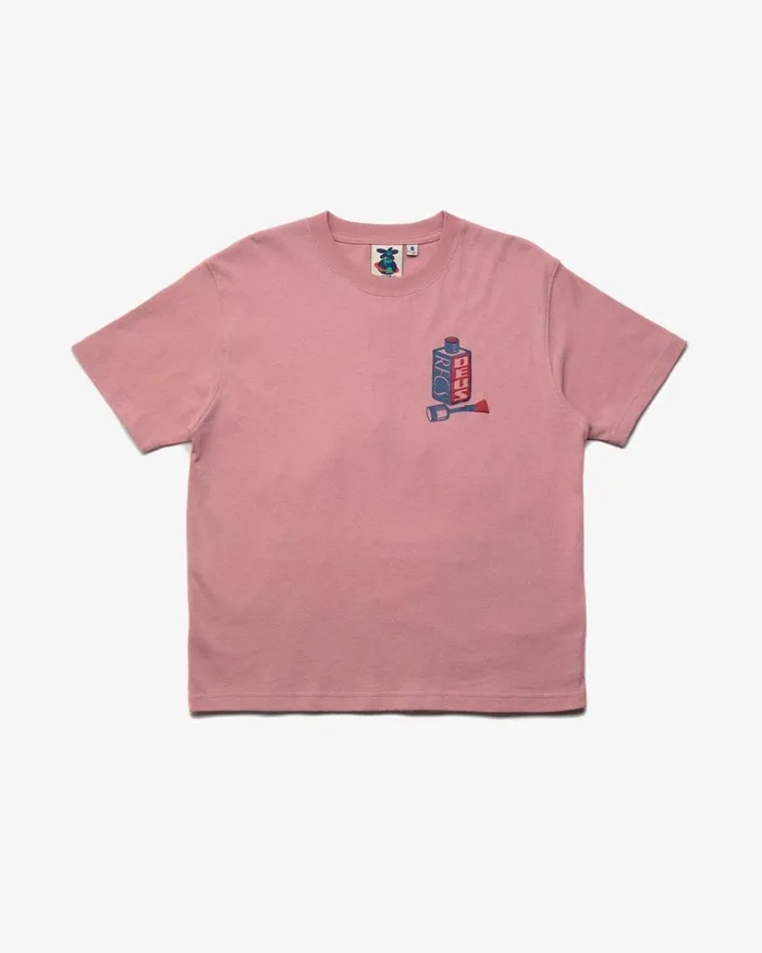 Women Divine Hammer DXW Tee 8211 Zephyr Pink Deus Ex Machina Tees