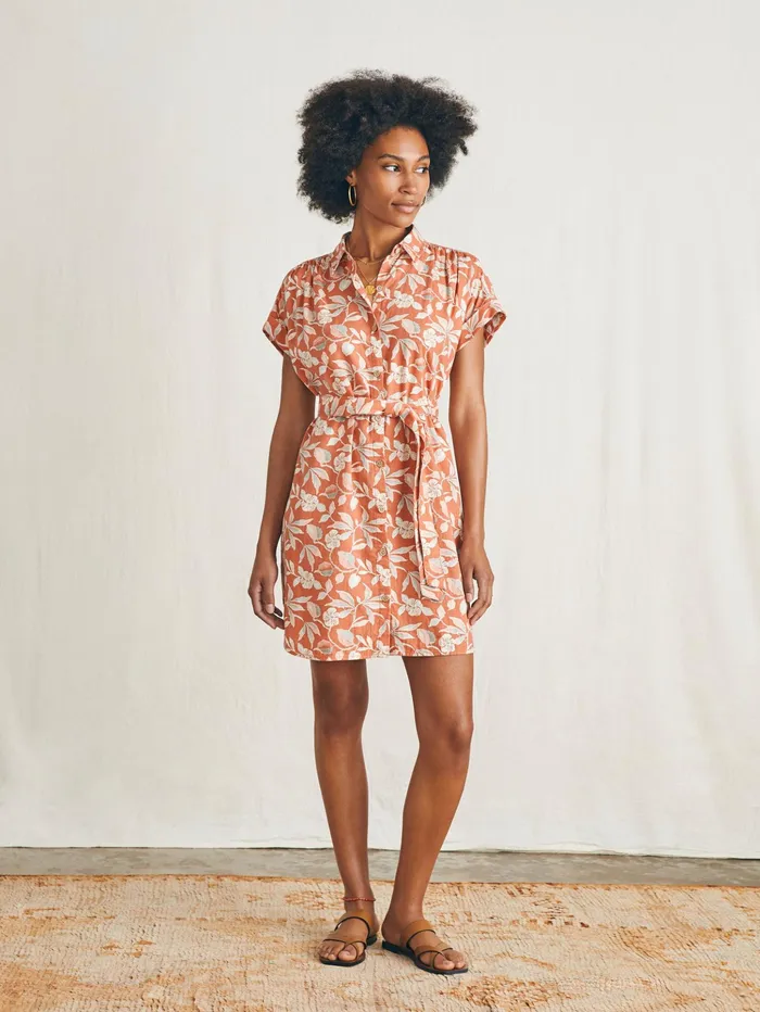 Women Dresses Faherty Breeze Shirtdress Ginger Floral