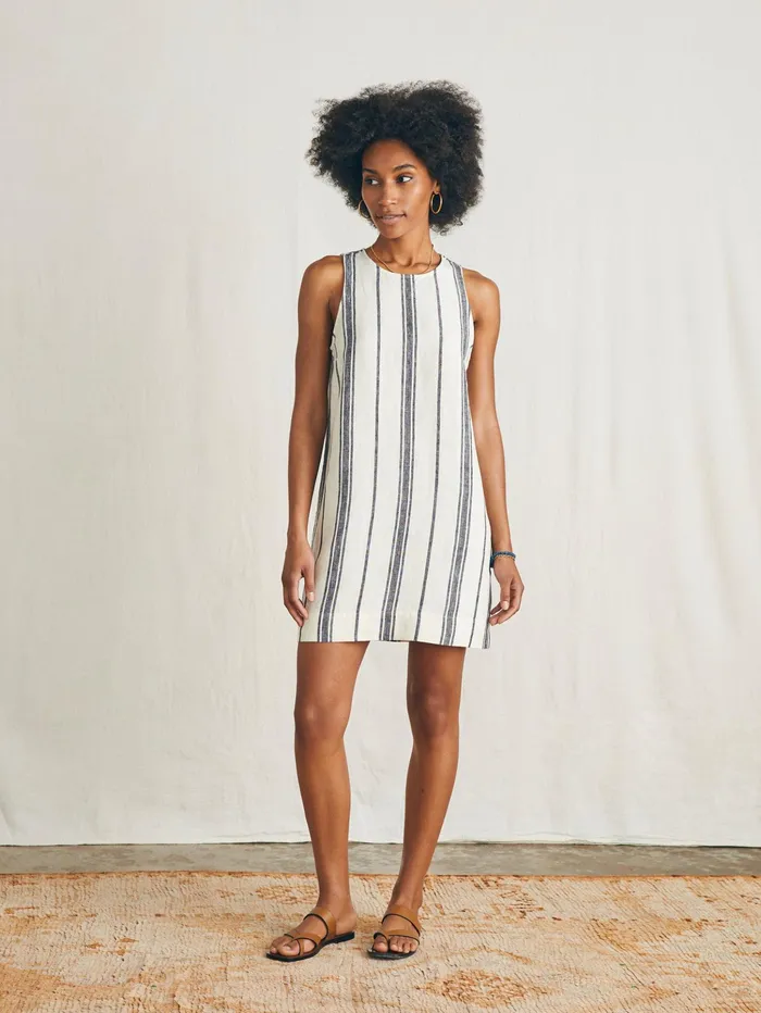 Women Dresses Faherty Carini Dress Santa Cruz Stripe