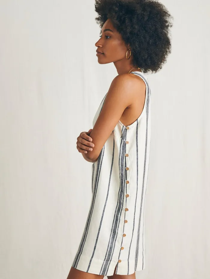 Women Dresses Faherty Carini Dress Santa Cruz Stripe