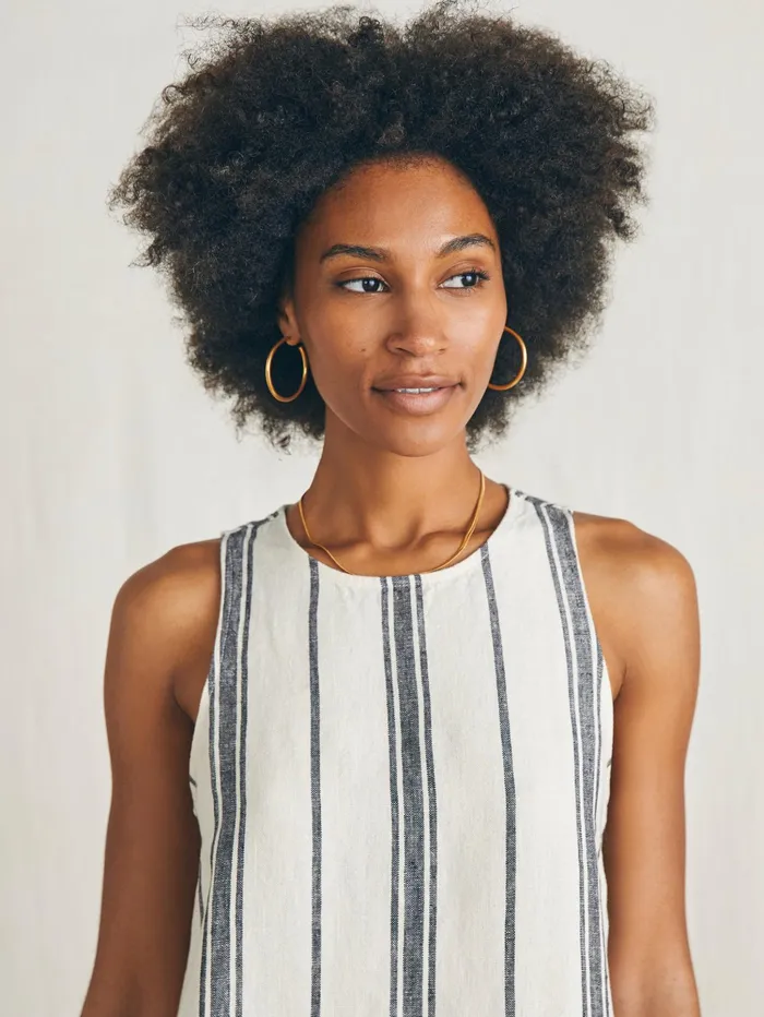 Women Dresses Faherty Carini Dress Santa Cruz Stripe
