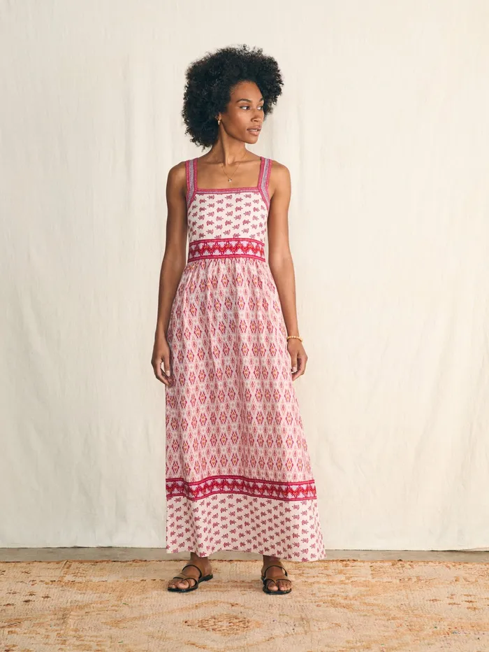 Women Dresses Faherty Gracie Dress Clara Ikat