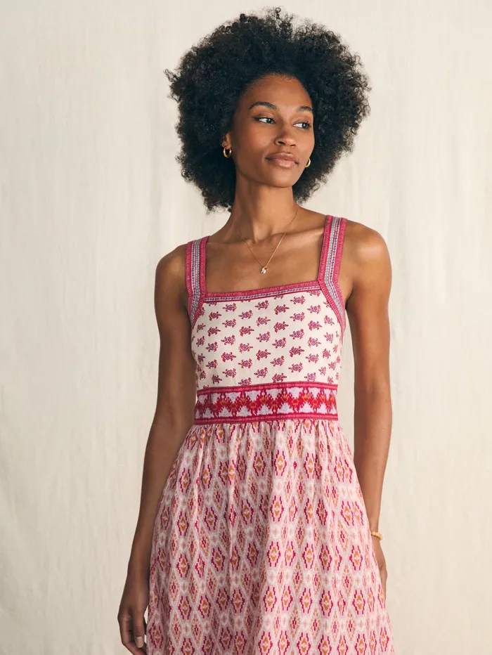 Women Dresses Faherty Gracie Dress Clara Ikat
