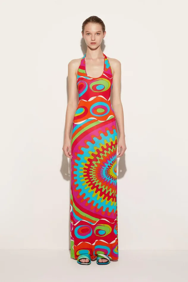 Women Dresses PUCCI BersaglioPrint Long Dress