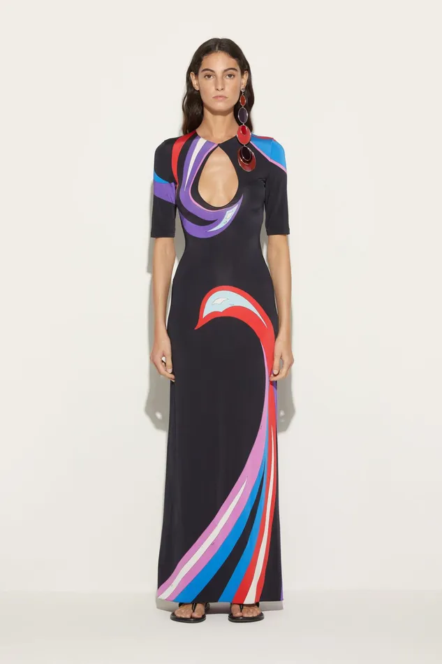 Women Dresses PUCCI CigniPrint Long Dress