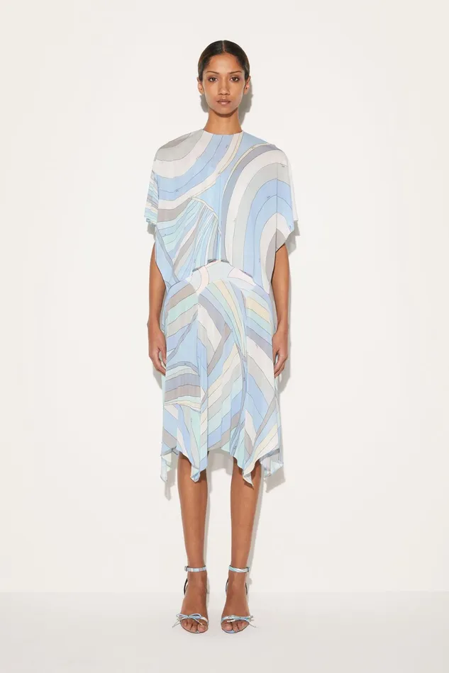 Women Dresses PUCCI IridePrint Layered Dress