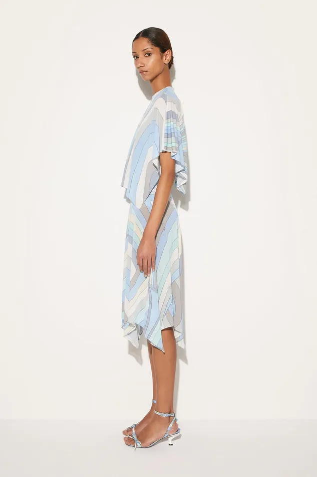 Women Dresses PUCCI IridePrint Layered Dress