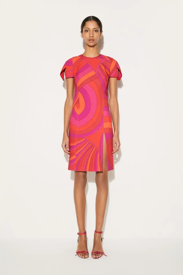 Women Dresses PUCCI IridePrint Midi Dress