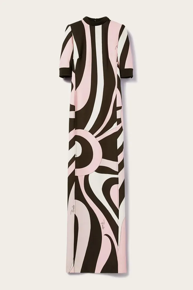 Women Dresses PUCCI MarmoPrint Long Dress