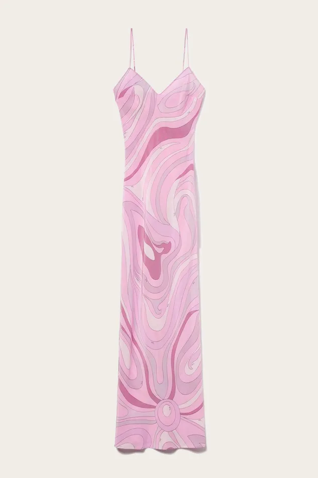 Women Dresses PUCCI MarmoPrint Silk Dress