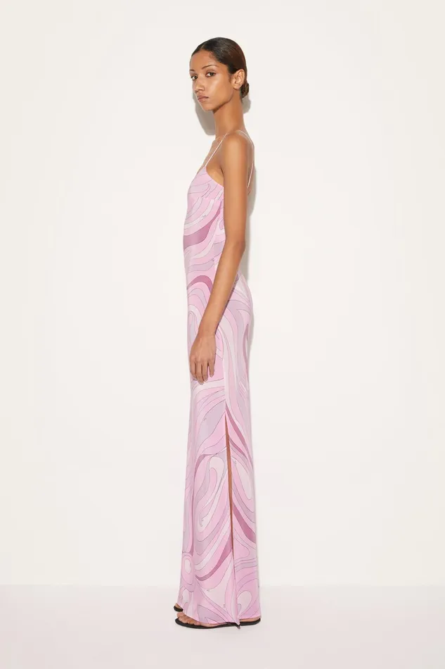 Women Dresses PUCCI MarmoPrint Silk Dress