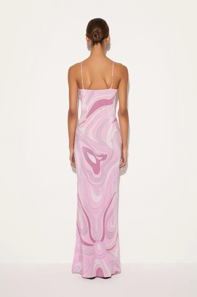 Women Dresses PUCCI MarmoPrint Silk Dress