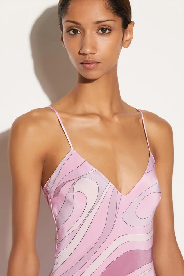 Women Dresses PUCCI MarmoPrint Silk Dress