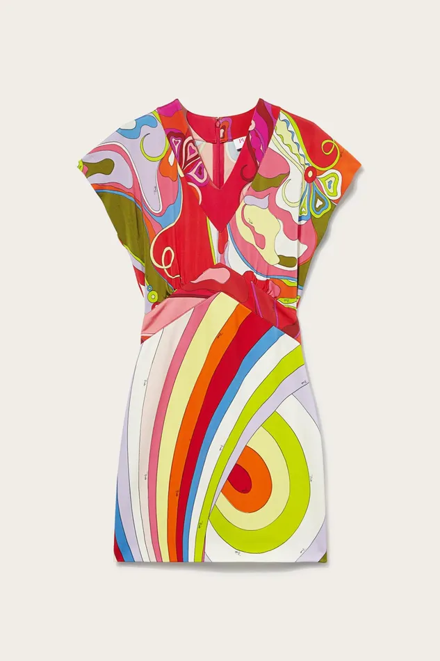 Women Dresses PUCCI Orchidee And IridePrint Dress