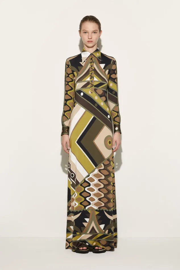 Women Dresses PUCCI VivaraPrint Long Dress