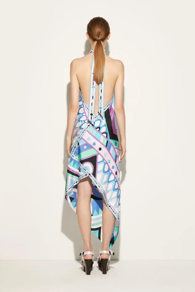 Women Dresses PUCCI VivaraPrint SilkTwill Dress