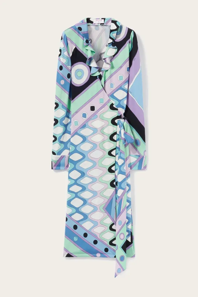 Women Dresses PUCCI VivaraPrint Wrap Dress