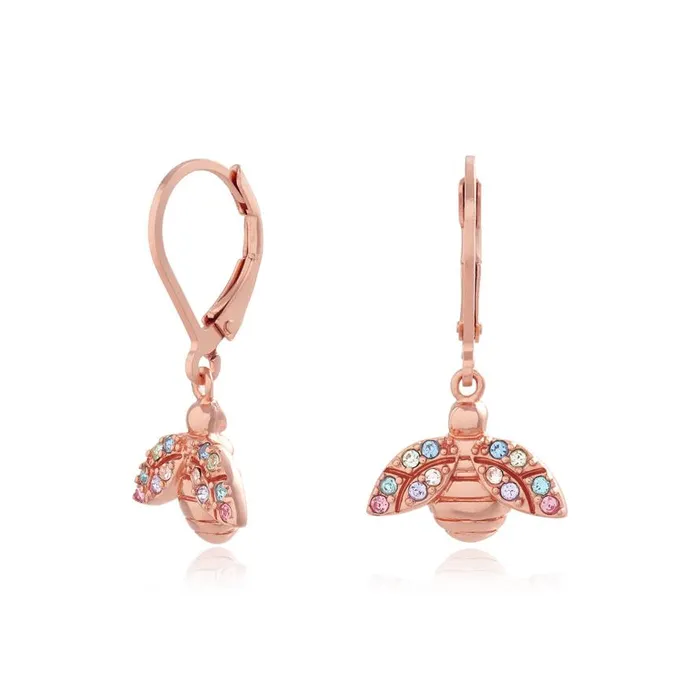Women Earrings Olivia Burton Bee Lever Back Womens Hoops