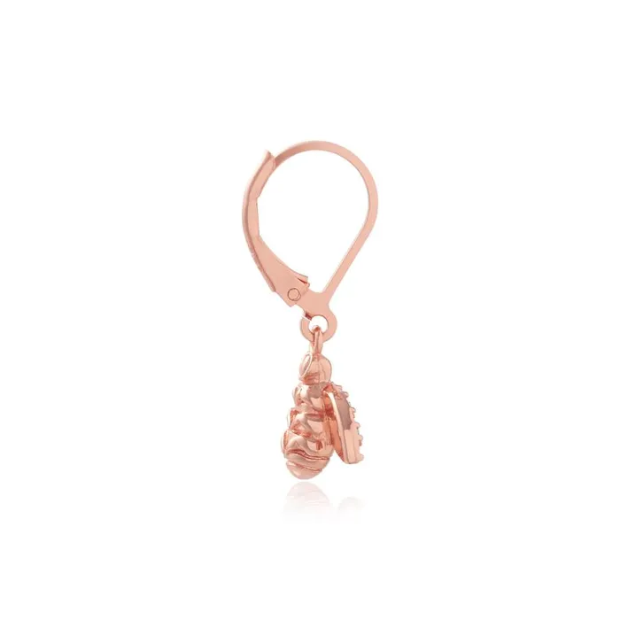 Women Earrings Olivia Burton Bee Lever Back Womens Hoops