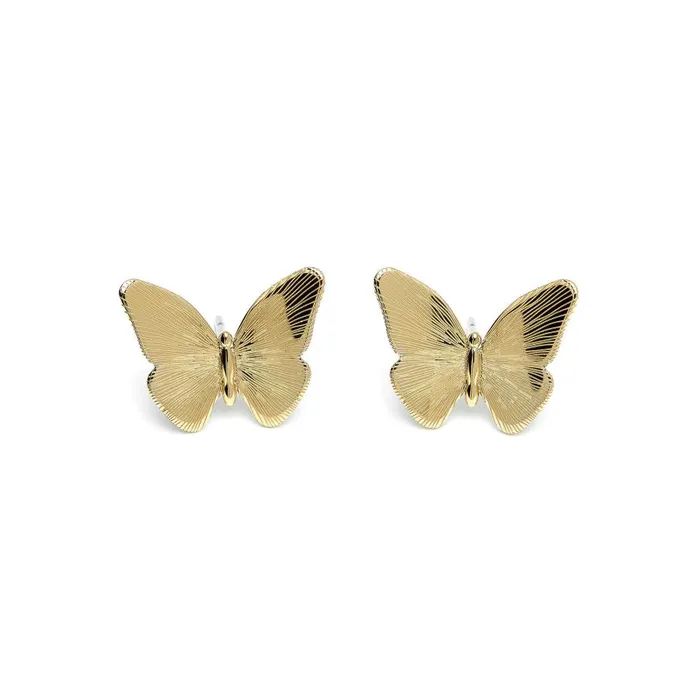 Women Earrings Olivia Burton Butterfly Gold Stud Earrings