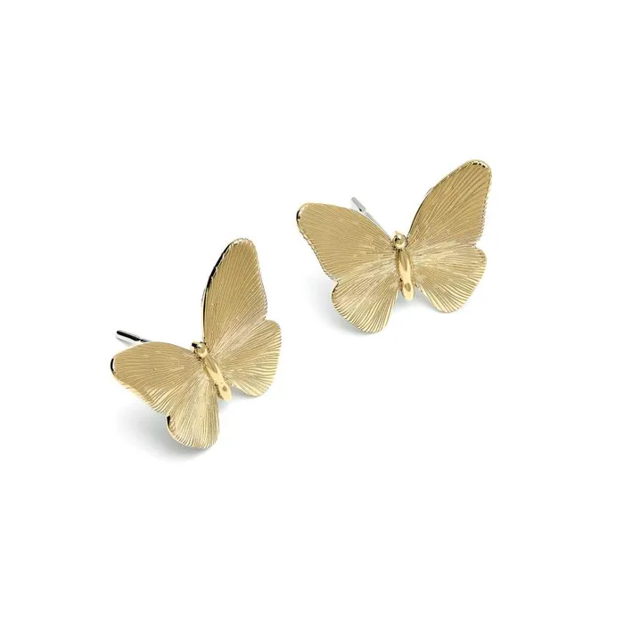 Women Earrings Olivia Burton Butterfly Gold Stud Earrings