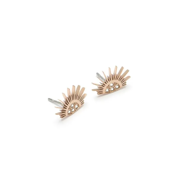 Women Earrings Olivia Burton Celestial Sun Rose Gold Plated Stud Earrings