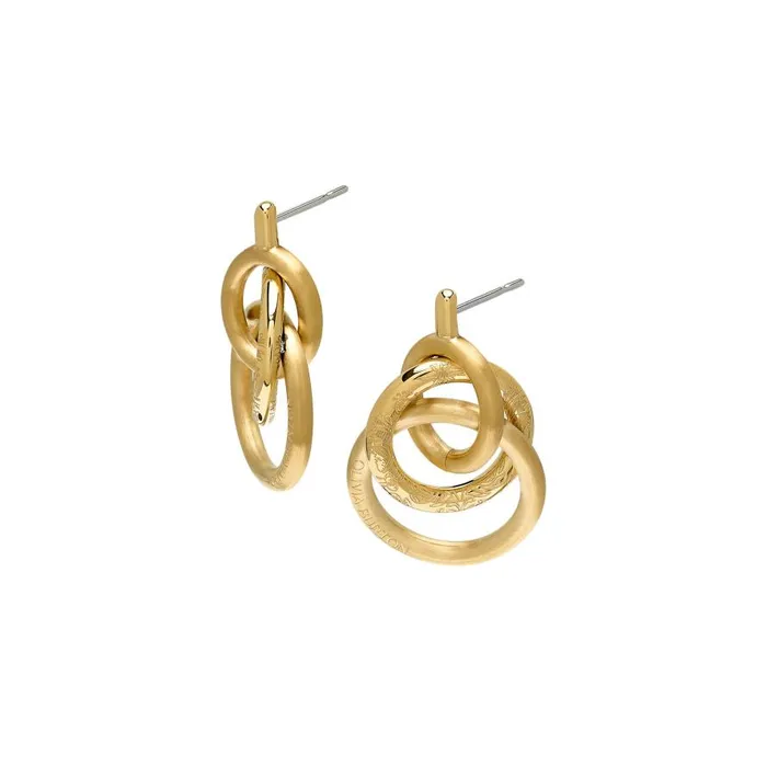Women Earrings Olivia Burton Encircle Gold Plated Earrings
