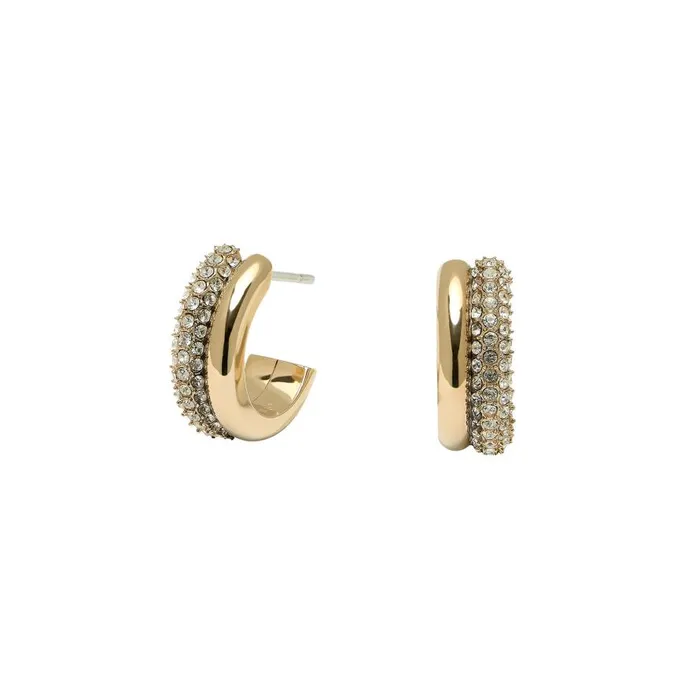 Women Earrings Olivia Burton Entwine Gold Hoop Earrings