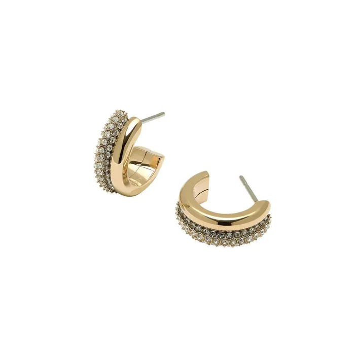 Women Earrings Olivia Burton Entwine Gold Hoop Earrings